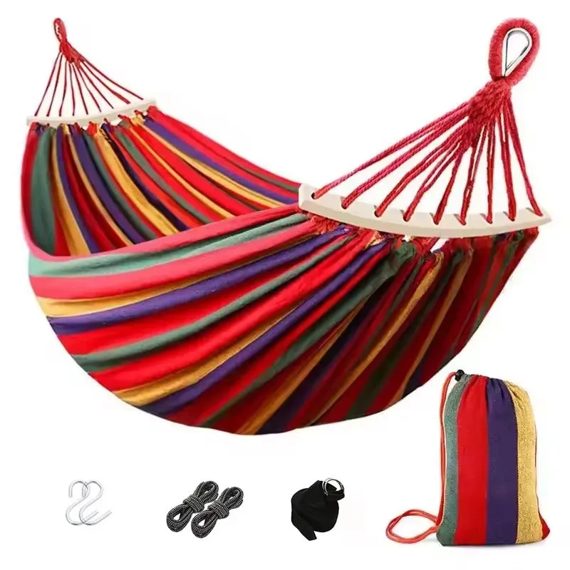 Colorful Garden Hammock with Mounting Kit | Outdoor Relaxation KDM0230
