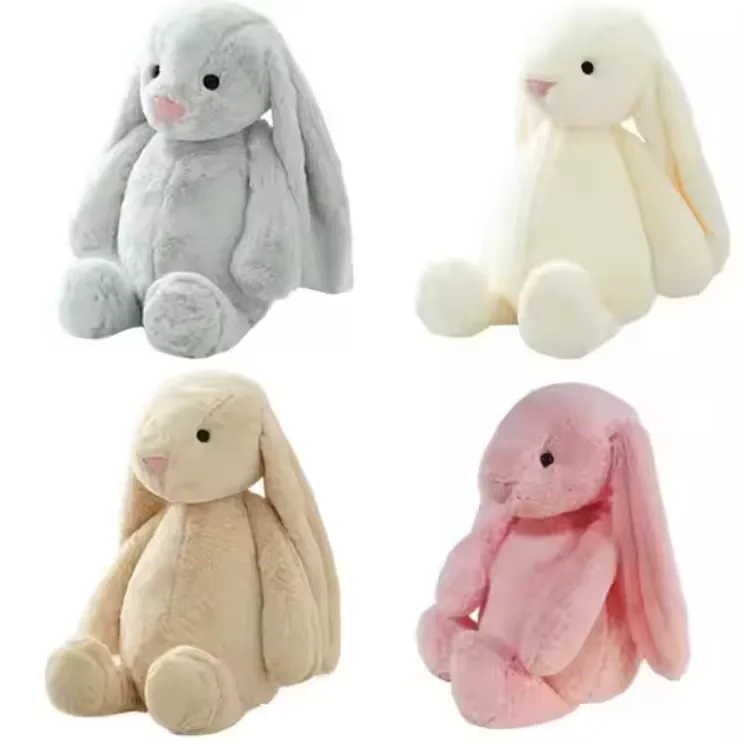 Soft Plush Bunny Toy - Cuddly Rabbit Stuffed Animal for Kids KDM0397