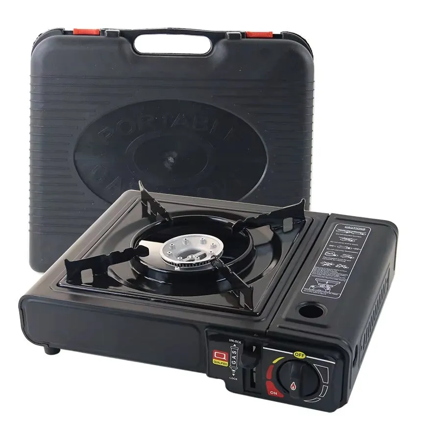 Portable Butane Gas Stove with Carry Case - Camping & Outdoor KDM0625