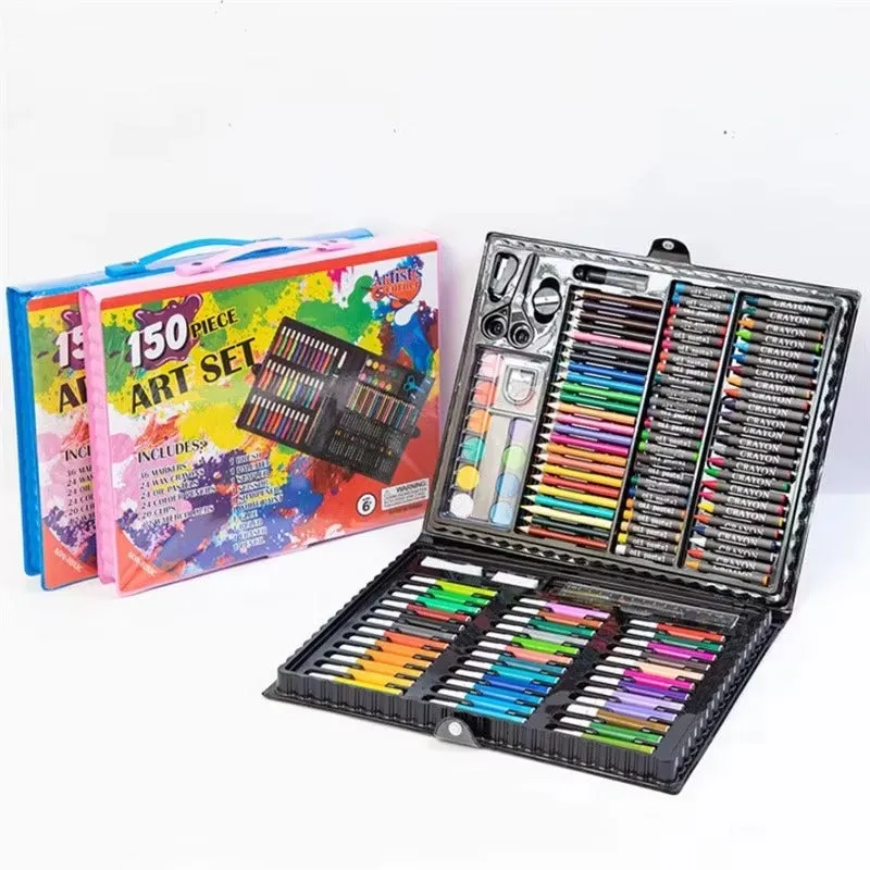 Kids' Artistic Set 150 pcs - Creative Painting Deluxe Kit KDM1009
