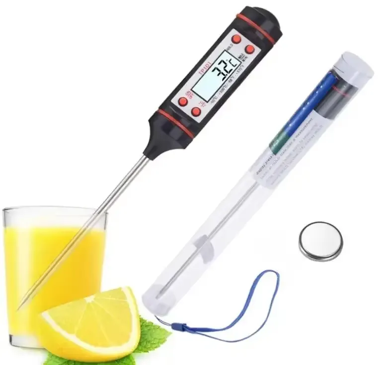 TP101 Digital Food Thermometer for Meat, Liquids, Grilling with Probe KDM0065