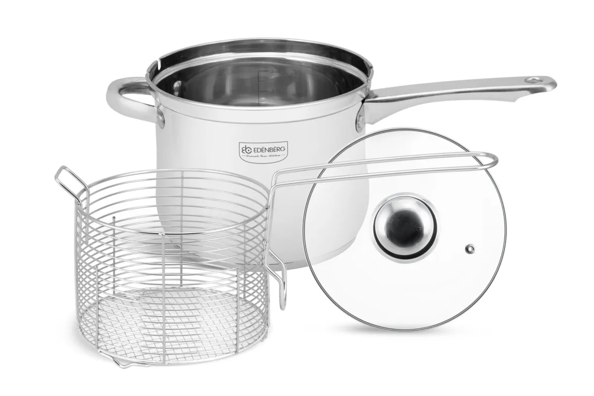 EDENBERG Saucepan with basket 3.8l EB-1511