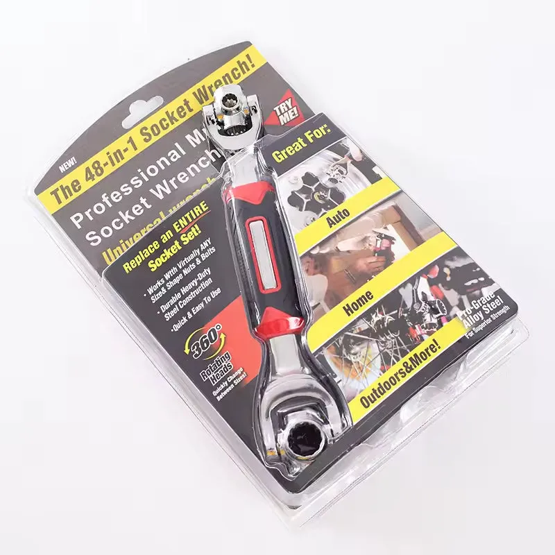 Universal Multi-Function Socket Wrench 48-in-1 Hand Tool KDM0221
