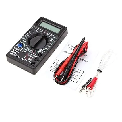 DT-838 Digital Multimeter | Voltage, Current, Temperature Measurement KDM0437