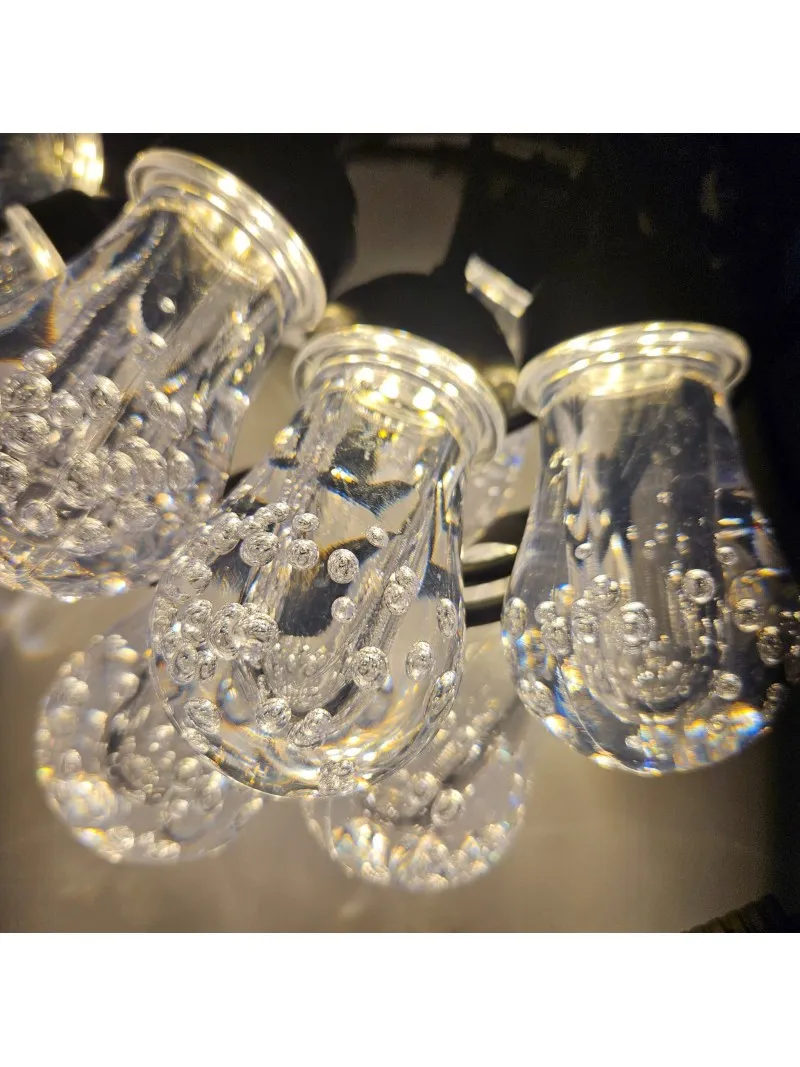 Garden garland with water drop effect 5m warm white KYS0030
