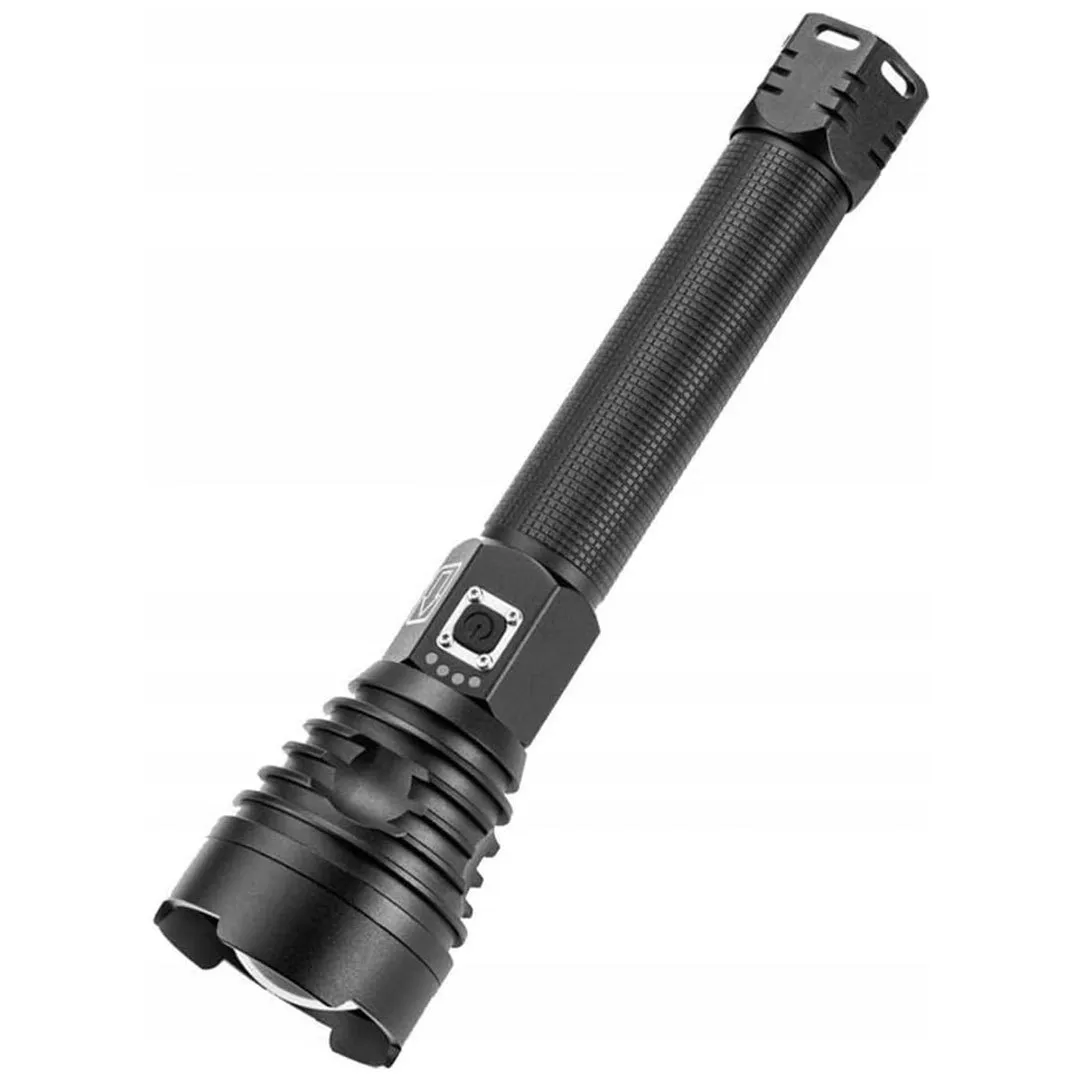 Powerful LED Torch 5800 Lumens Zoom USB-C Waterproof | P90M
