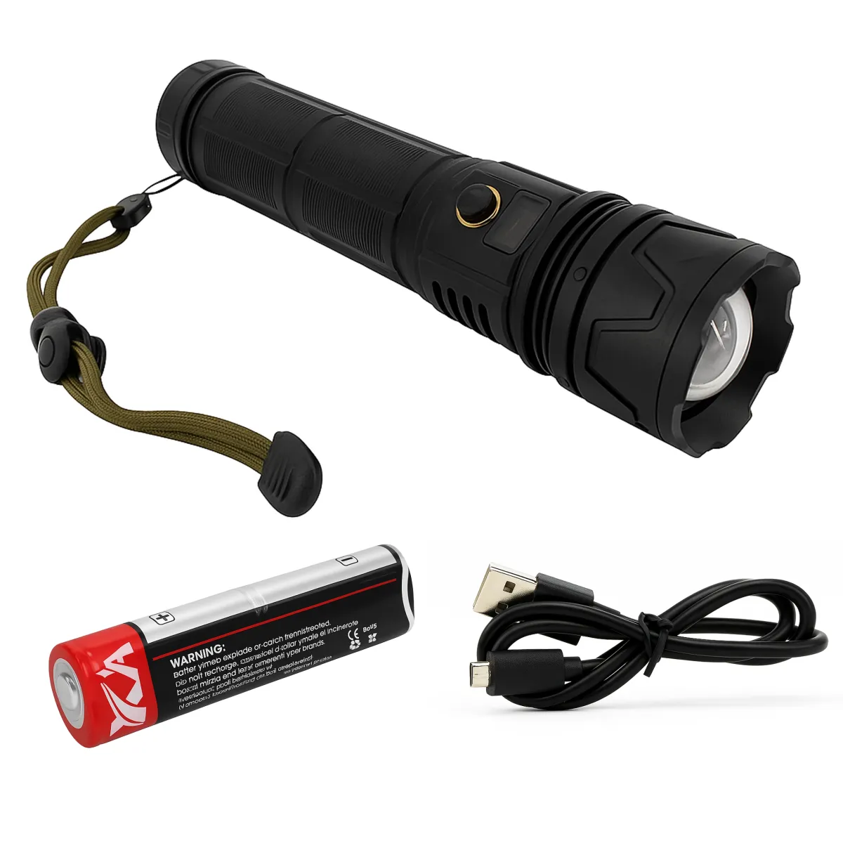 Rechargeable LED Flashlight-Model XA-P803-L090700