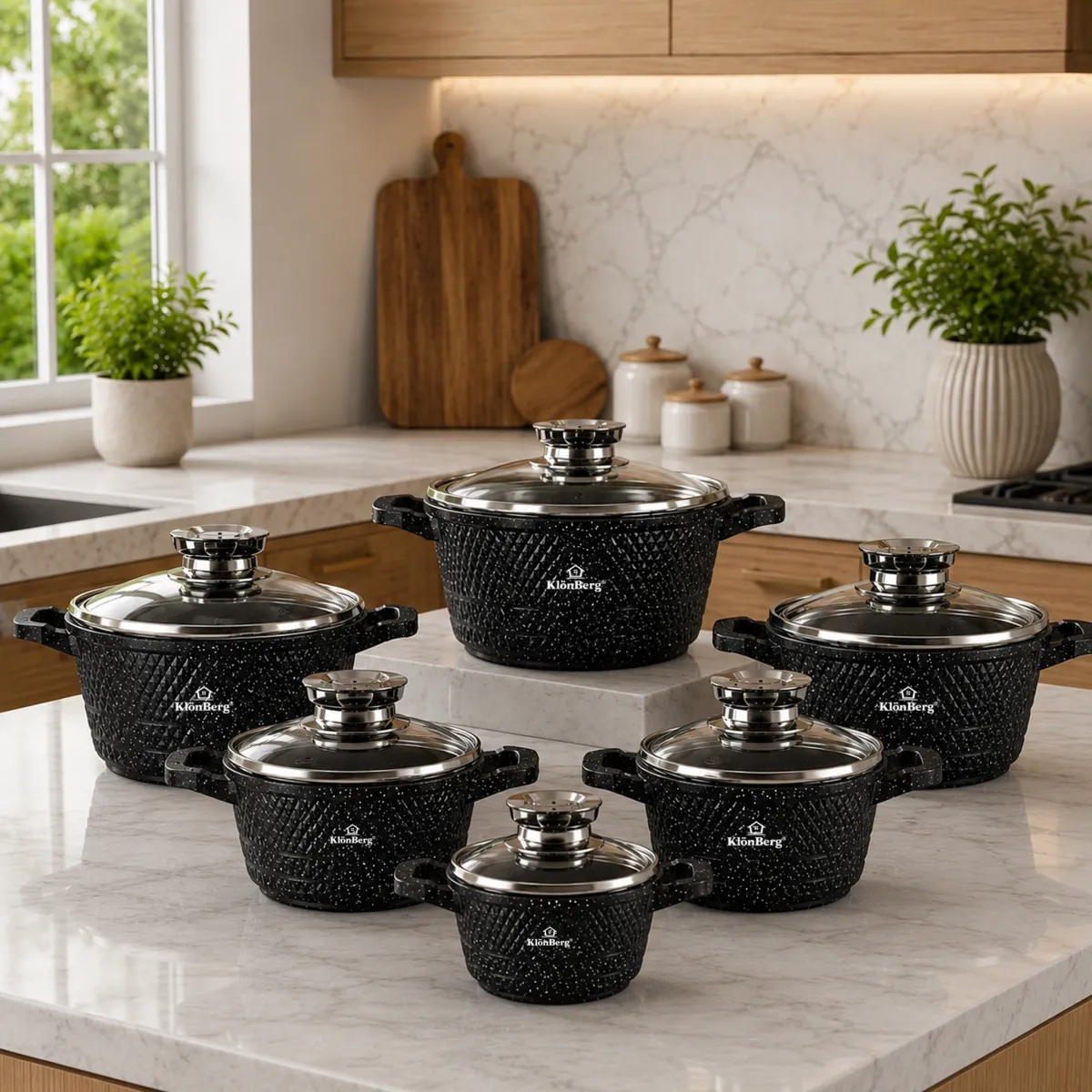 Cookware Set 12 Pcs KB-3844