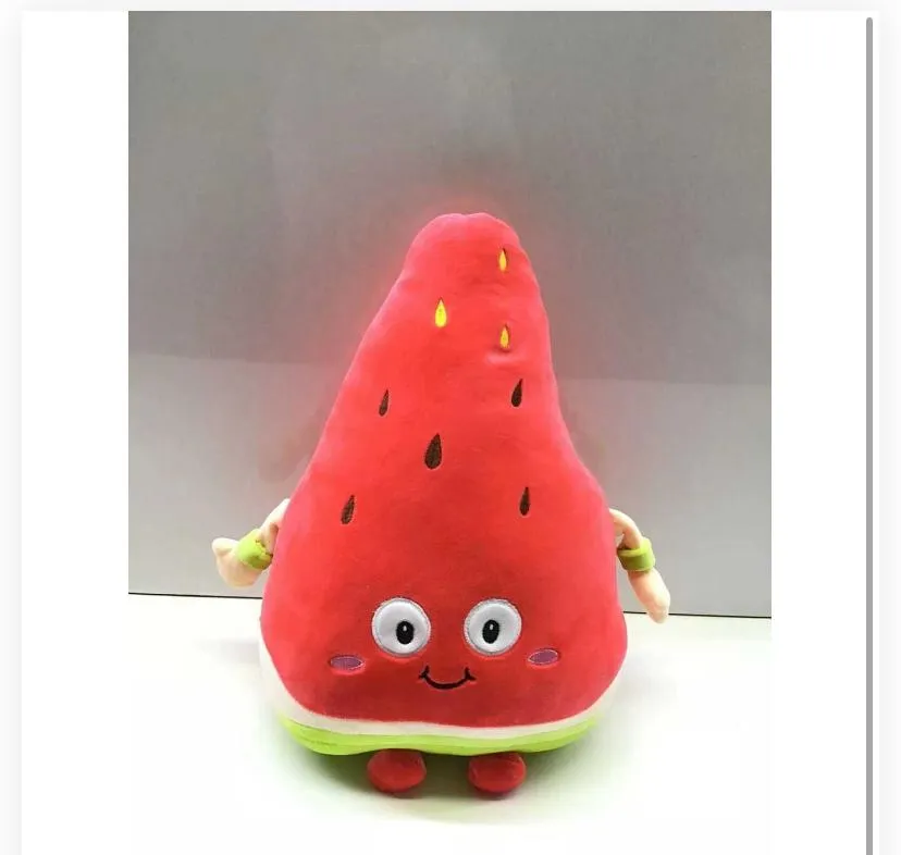 Watermelon Slice Plush Toy / Decorative Cushion