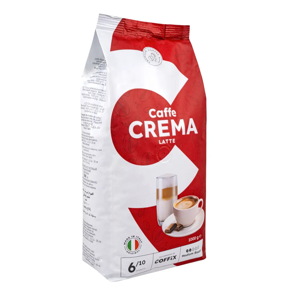 Caffe Crema Latte Whole Bean Coffee 1kg
