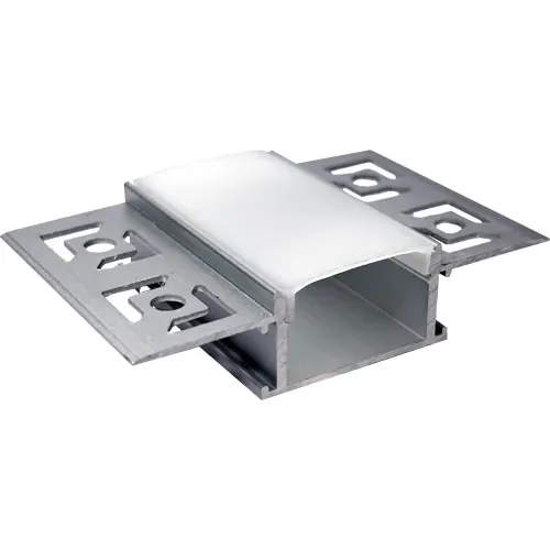 Anodized Aluminum LED Strip Profile 1-2 Row HB-61X14