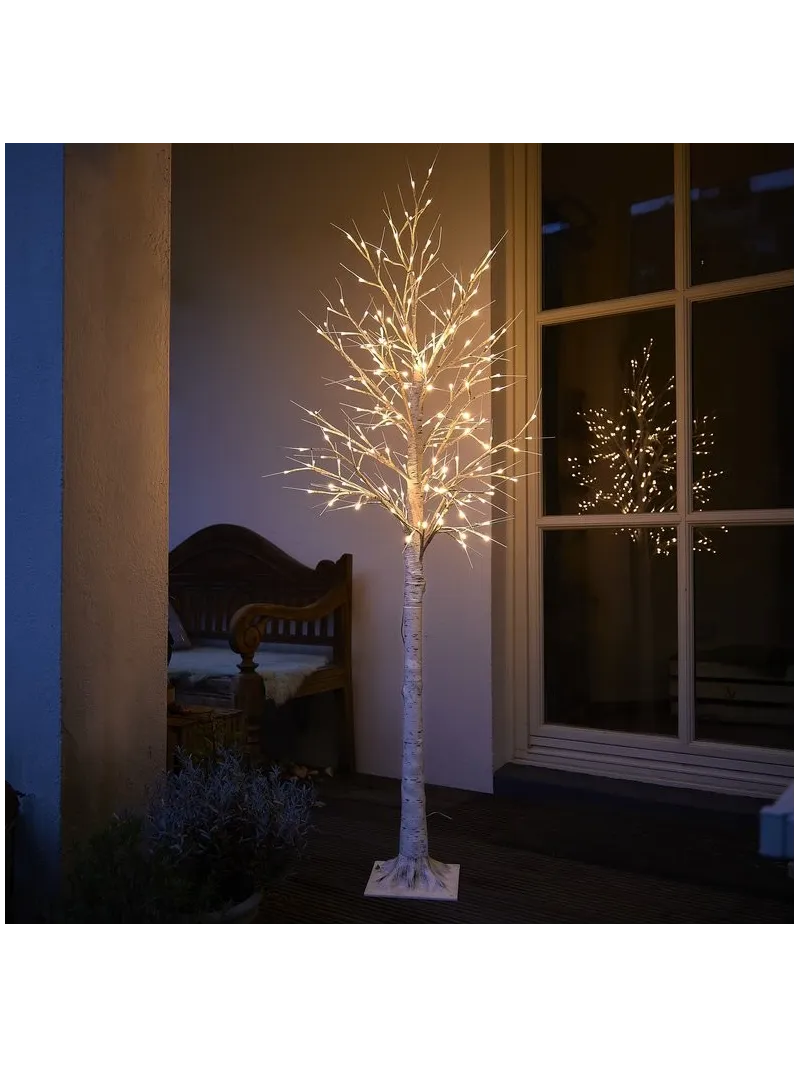 LED Tree Birch 180cm 968 Warm White - KYS0041