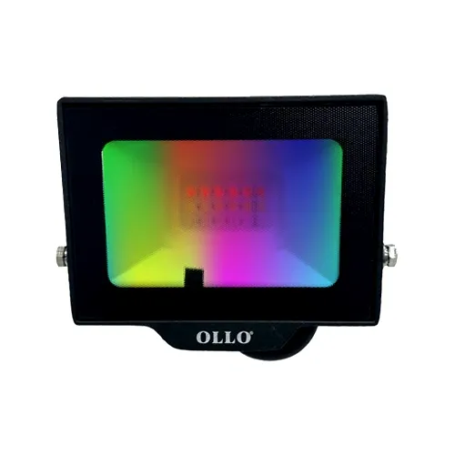 LED RGB Floodlight 20W 1900Lm IP65 with Remote
