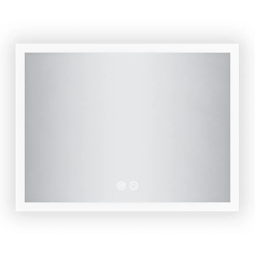 LED Mirror PURA 80x60cm, 19W, 2700-6500K, 2112Lm, IP44, Heated