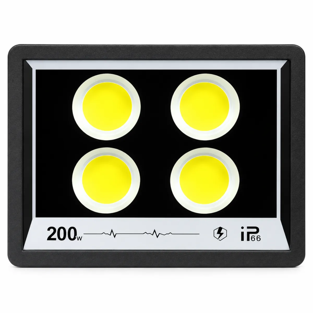 LED Flood Light 200W IP66 Outdoor 4 COB Modules Waterproof-RO-5219