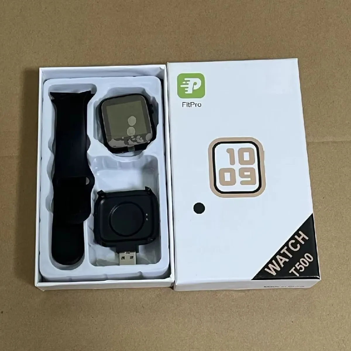 Smartwatch T500 Bluetooth, Heart Rate Monitor, Touch Screen, Android iOS KDM0748