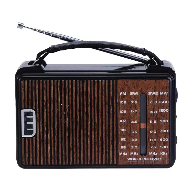 Golon RX-608ACW retro radio FM/AM/SW1/SW2 Xbass - klassisk mottaker KDM0673