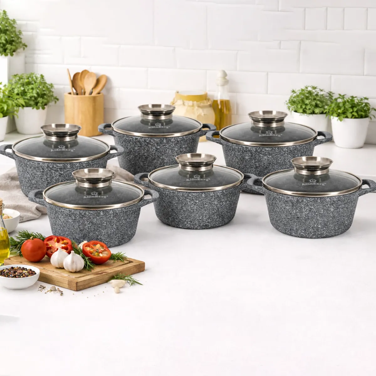 Cookware Set 12 Pcs KB-3744