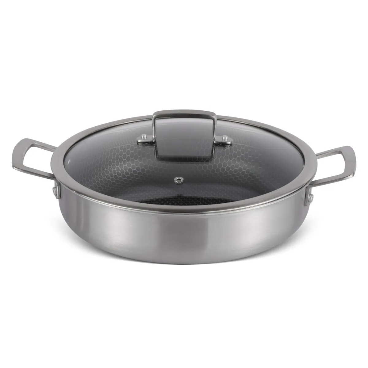 Edenberg Saute Pan with lid 2.8 l - Non-Stick Coating EB-14921