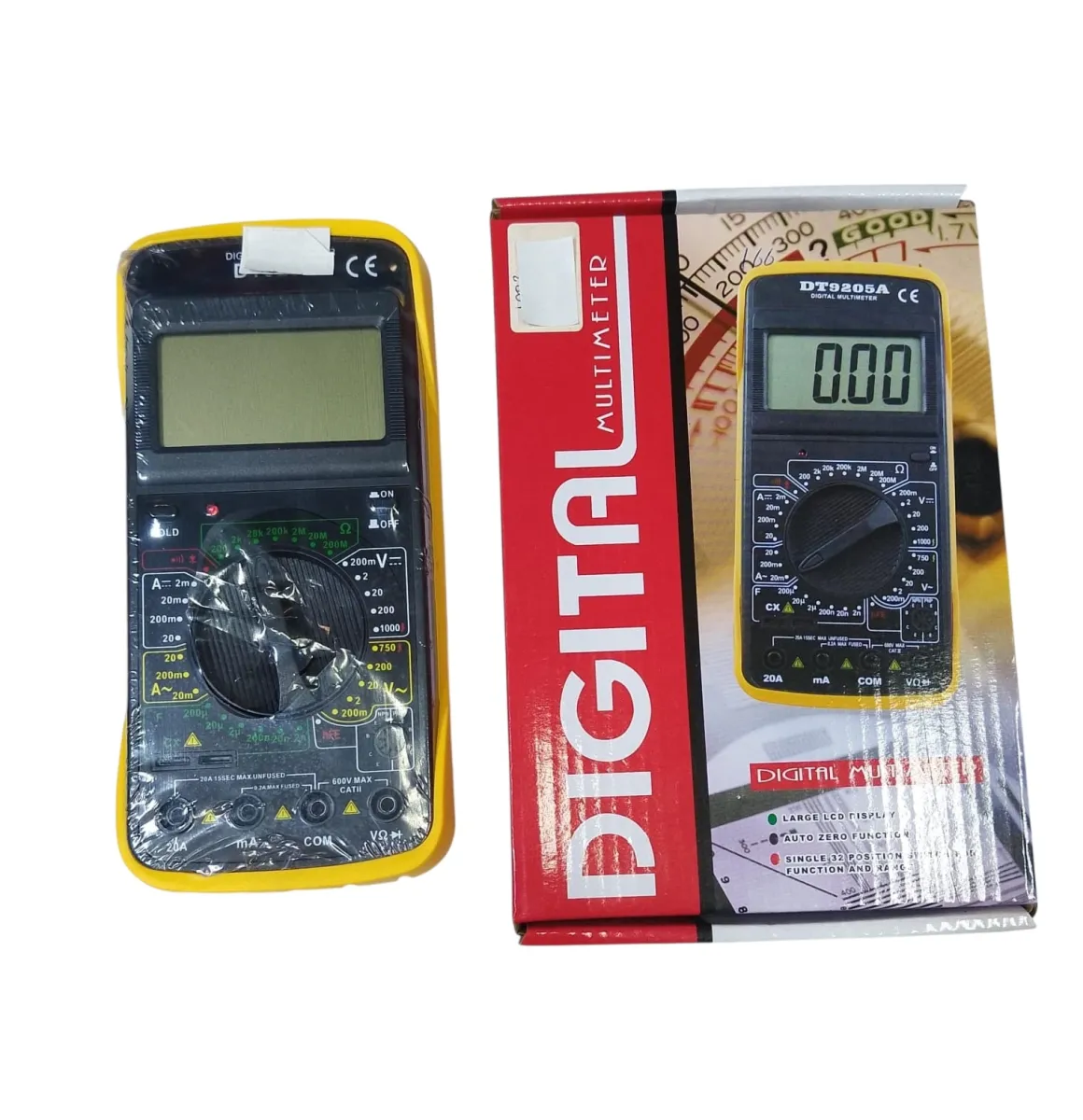 DT9205A Digital Multimeter - Professional Electrical Tester KDM0440