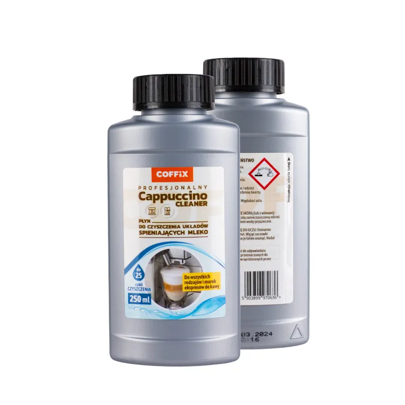 COFFIX Cappuccino Cleaner Milk System Cleaning Solution 250ml