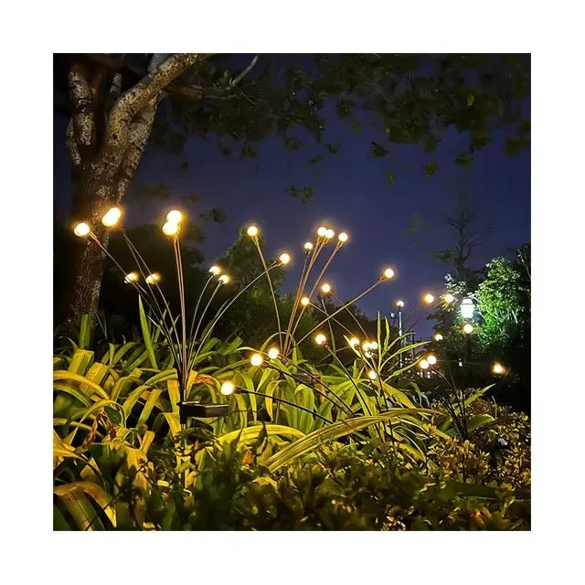 Solar Firefly Garden Lights - Decorative LED Stakes KDM0806