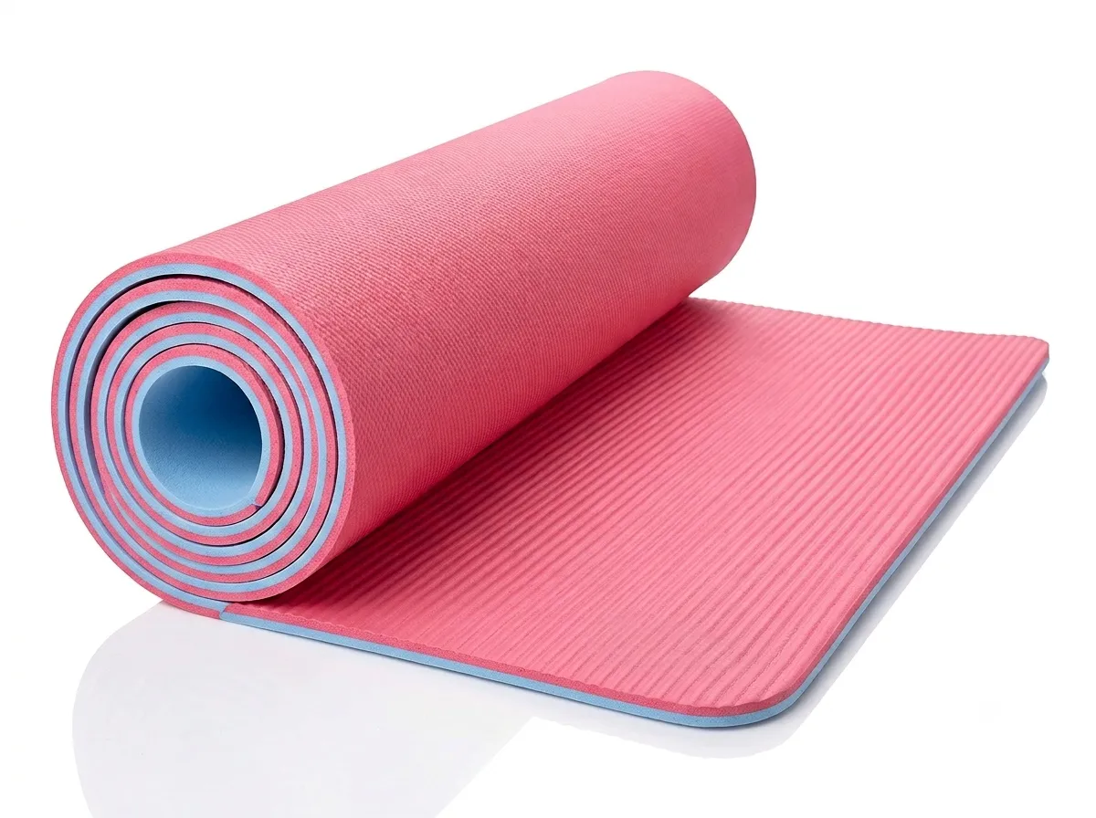 Yoga Mat Non-Slip Rubber 8 mm – 24 × 72"