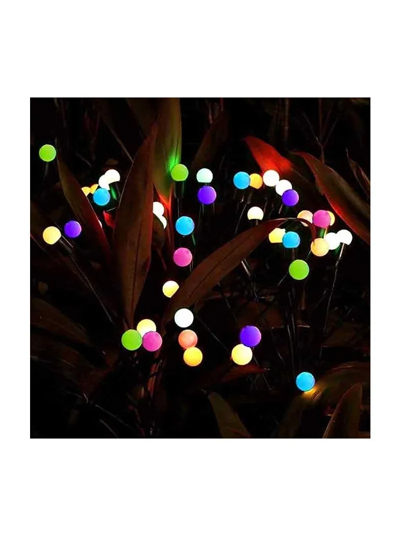 Solar Ground Stakes 8pc Multicolor - KYS0045