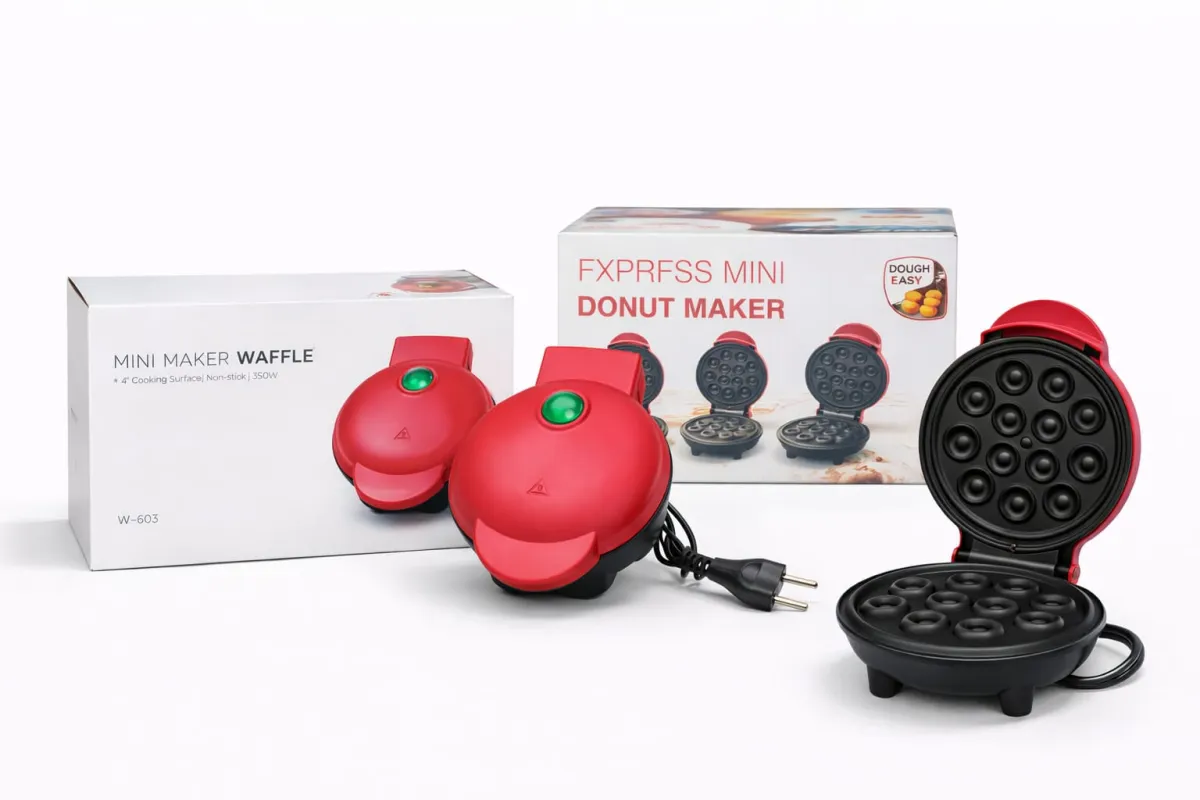 Mini Cake Pop and Donut Maker - Quick Sweets at Home KDM0416