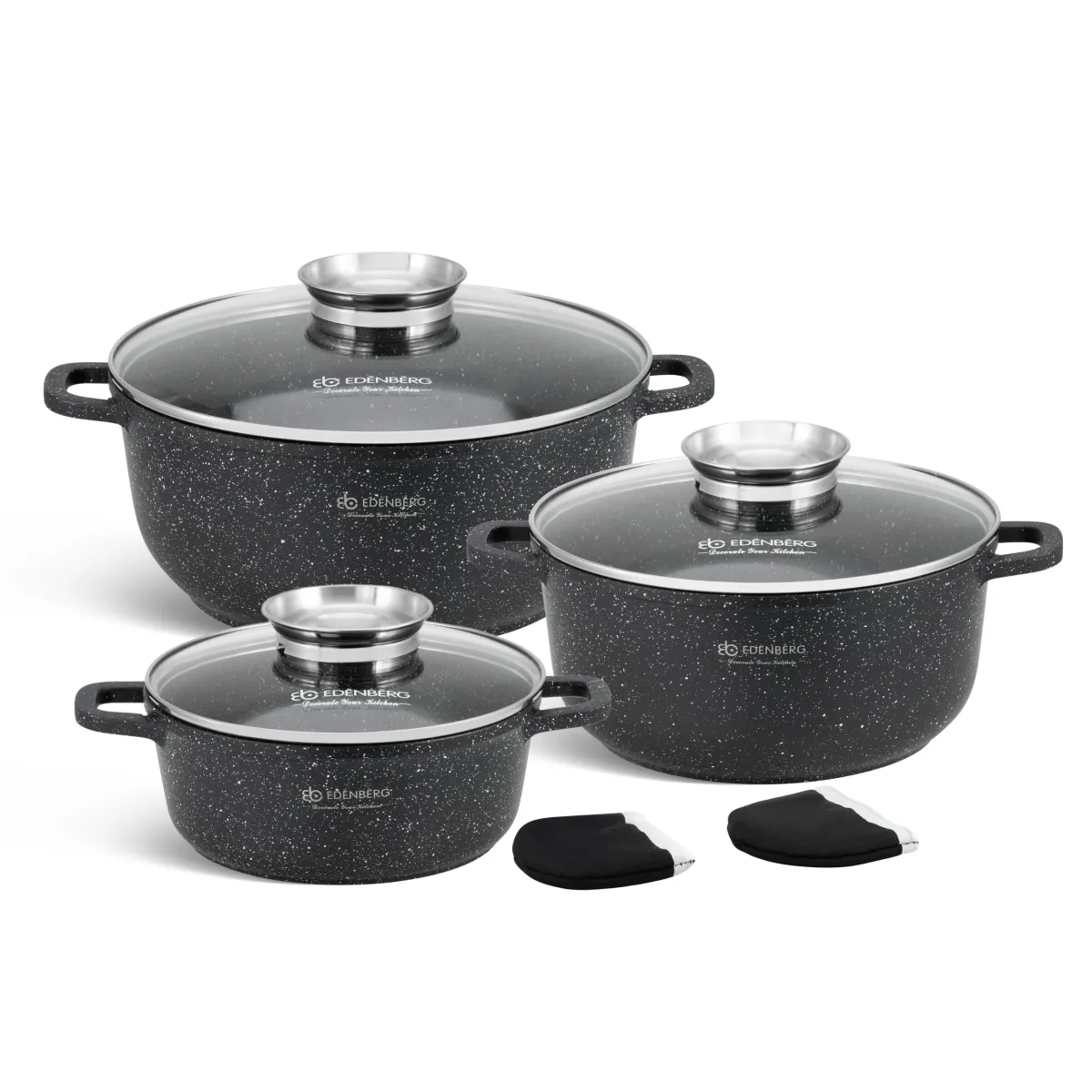Edenberg Cookware set 6pcs EB-8140