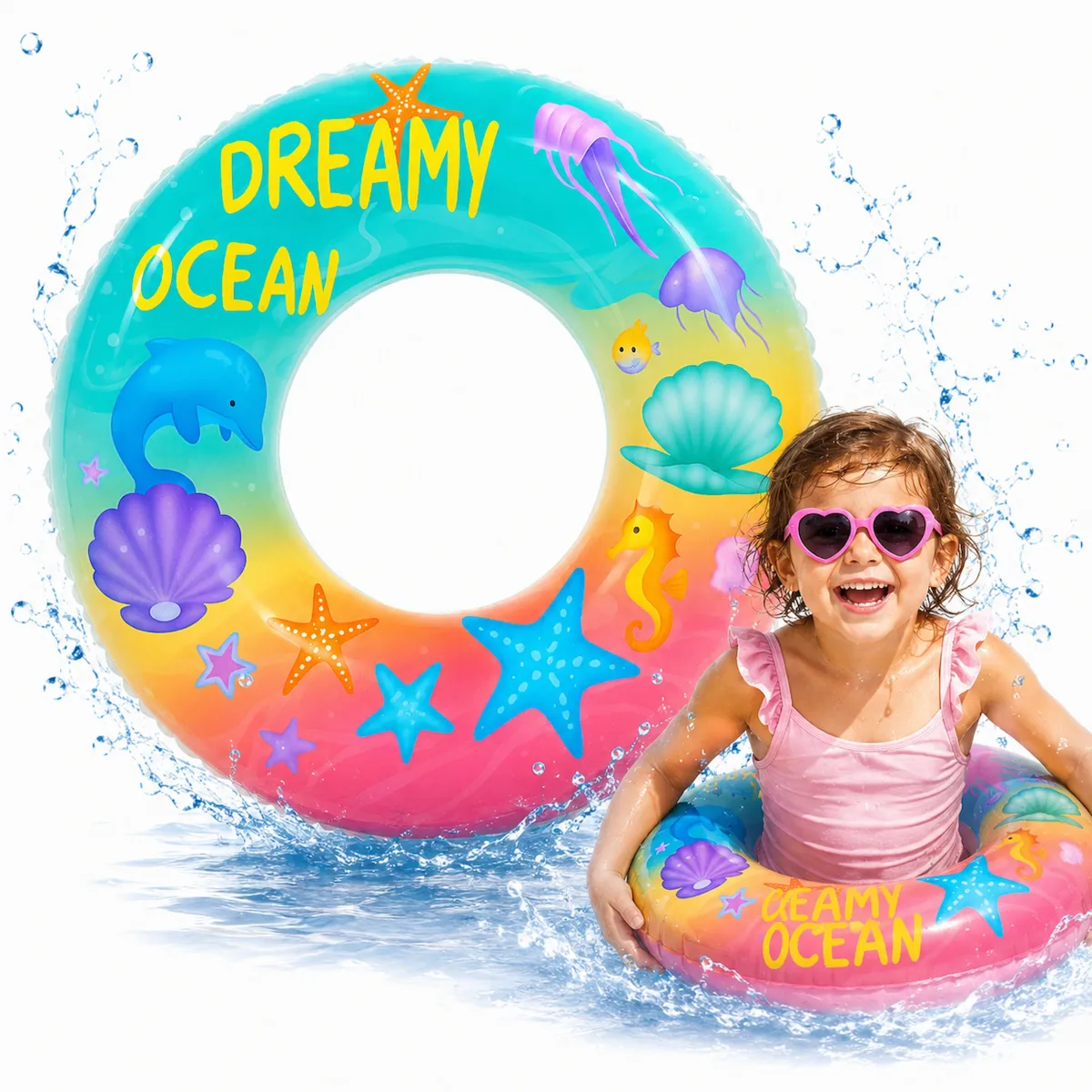 90cm Water Swimming Ring - T140456