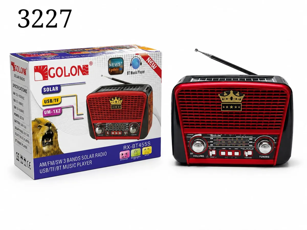 Radio Solar Rx BT 456 / 455 KDM0678