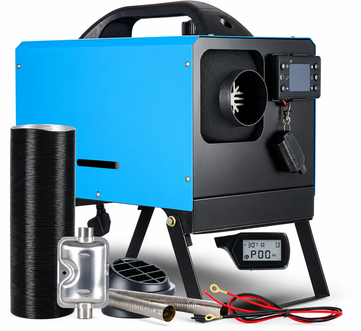 Oil Heater 8kW Diesel 12V 24V 230V Remote Control Tank 5L - GA1010A