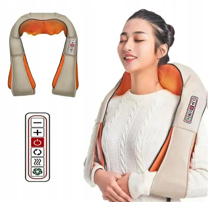 Masajeador Eléctrico de Cuello y Hombros 2 Cabezales de Masaje - SC- 9216