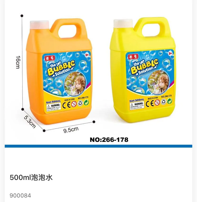Bubble Solution Refill Liquid – 500 ml 266-178 /