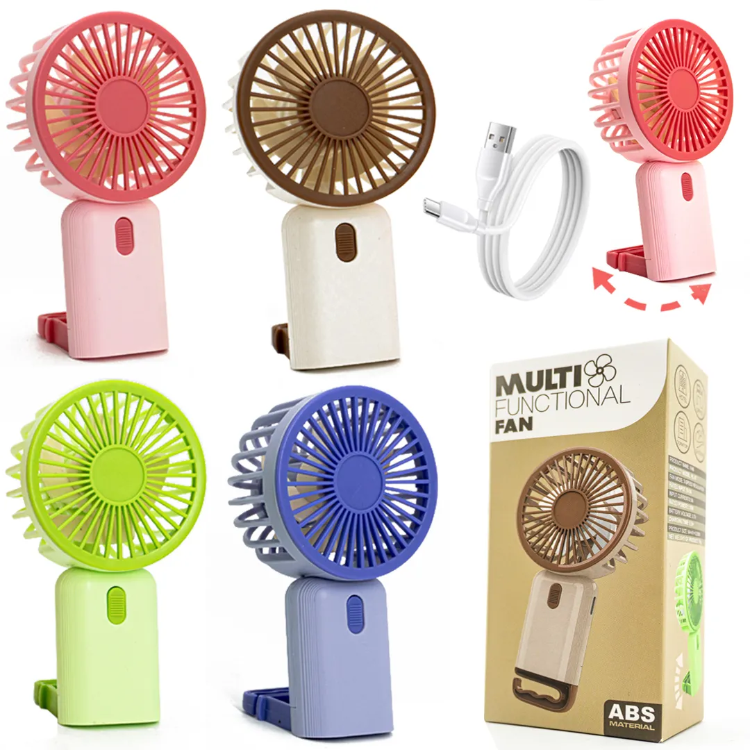 BATTERY-POWERED PORTABLE MINI FAN – COMPACT, STYLISH, PRACTICAL - E010383