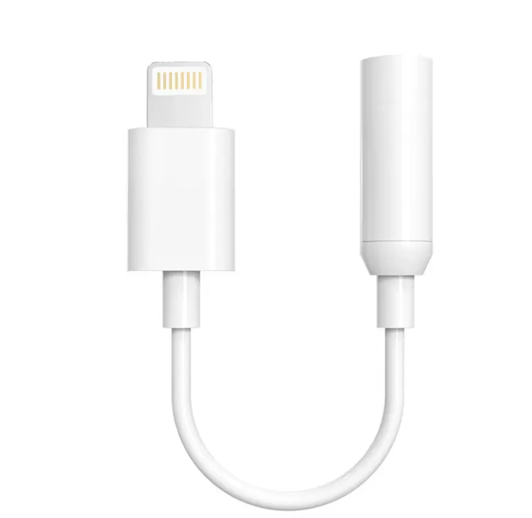 Lightning to 3.5mm Audio Jack Adapter for iPhone iPad Headphones KDM0001