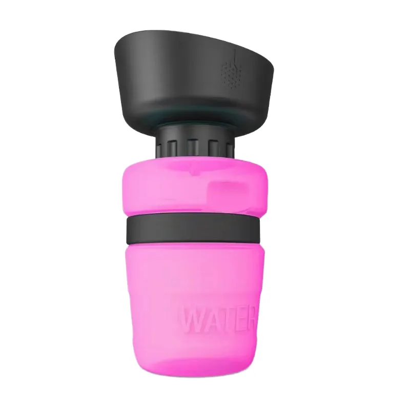 Portable Pet Water Bottle with Drinking Bowl - Perfect for Walks KDM0621