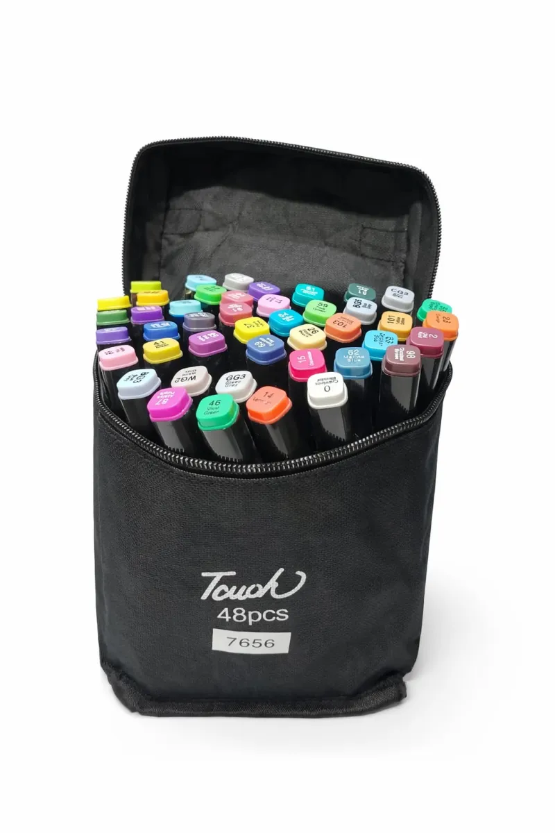 Touch Dual Tip Markers 48 Pieces KDM0372