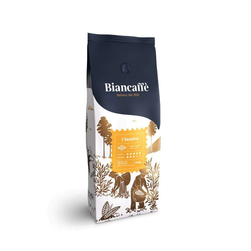Biancaffe Espresso Bar Classica Whole Bean Coffee 1kg