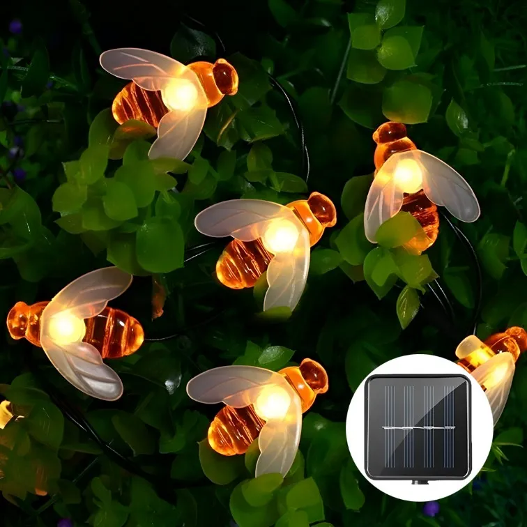 Bee Led Decorative Solar String Lights (Indoor and Outdoor) - SL1153
