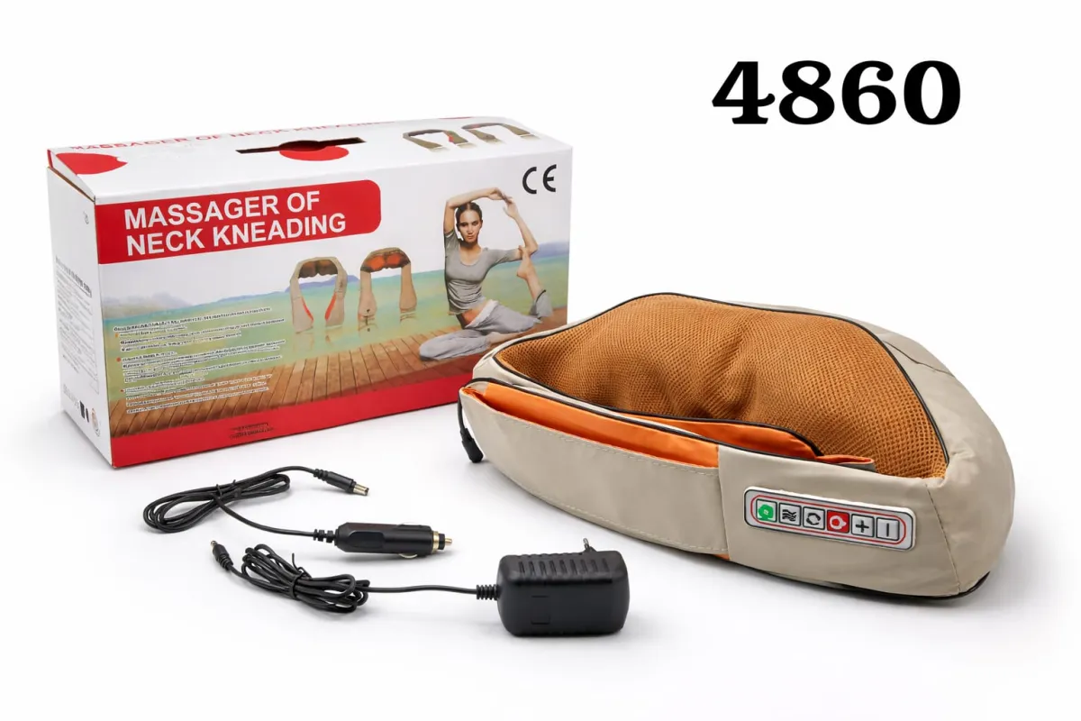Shiatsu Neck and Back Massager with Heating - Home and Car Relaxation KDM0381