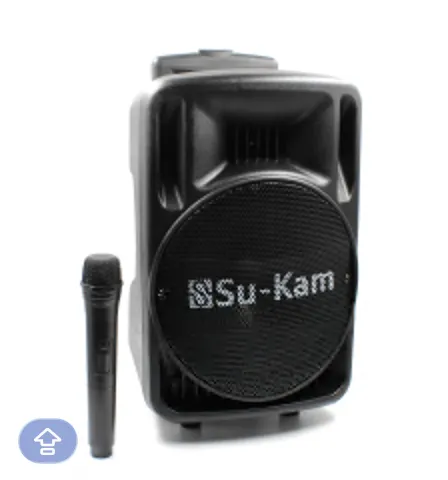 Su-Kam Portable Speaker with Microphone - Karaoke & Bluetooth BT-100D KDM0646