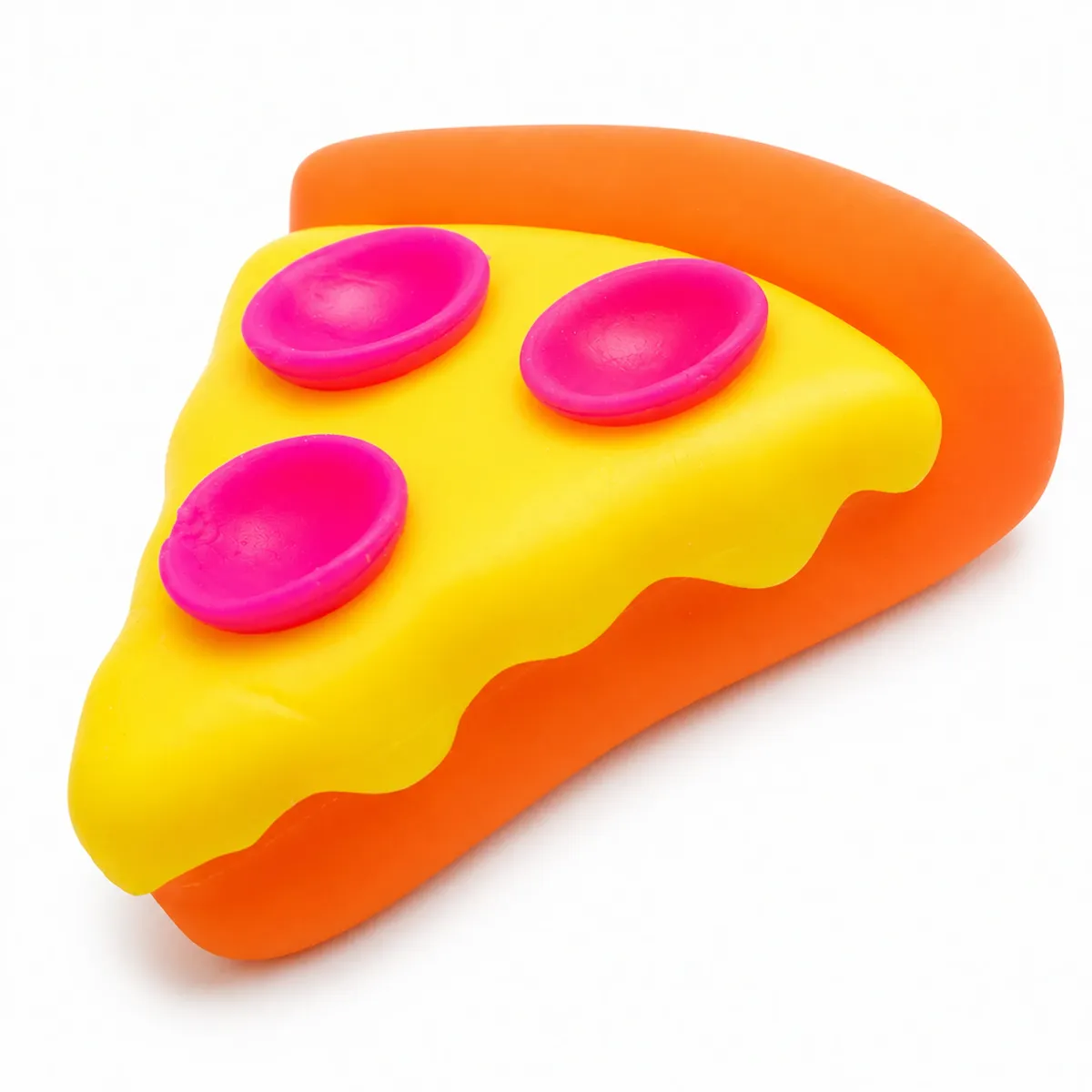 Squeeza Pizza Slice Sensory Squishy Fidget Toy