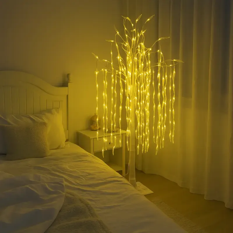 LED Willow Christmas Tree 120 cm, 288 Warm White LEDs - L090845