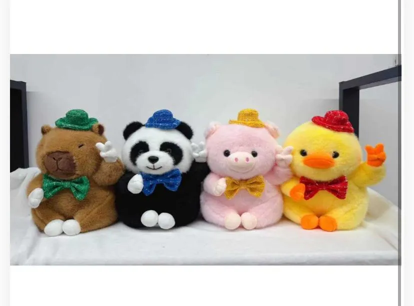 Gentleman Animal Plush Toy Assortment