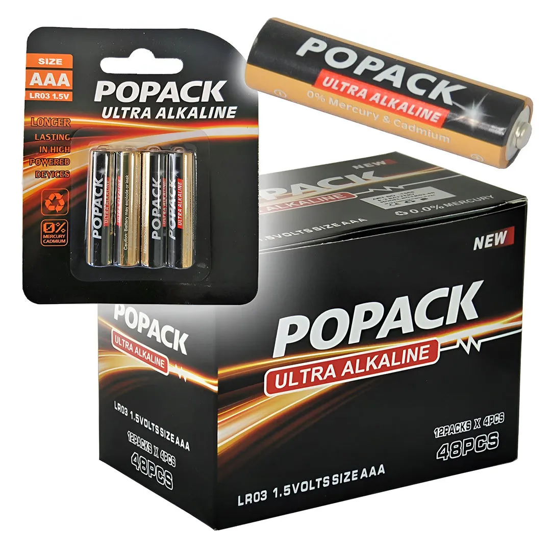Batterie alcaline AAA 4 pezzi | LR03