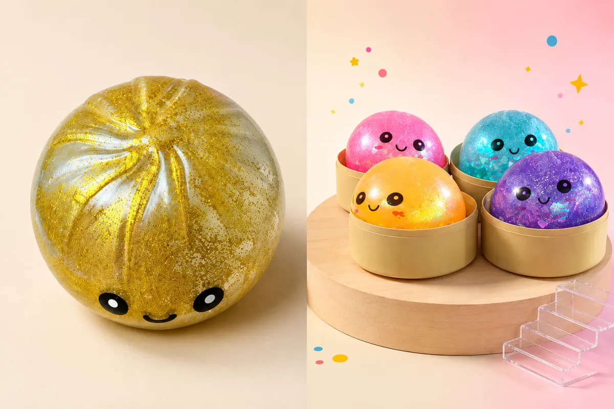 Colorful Squishy Ball Toy 8.5cm  4 Colour Variants | 791962