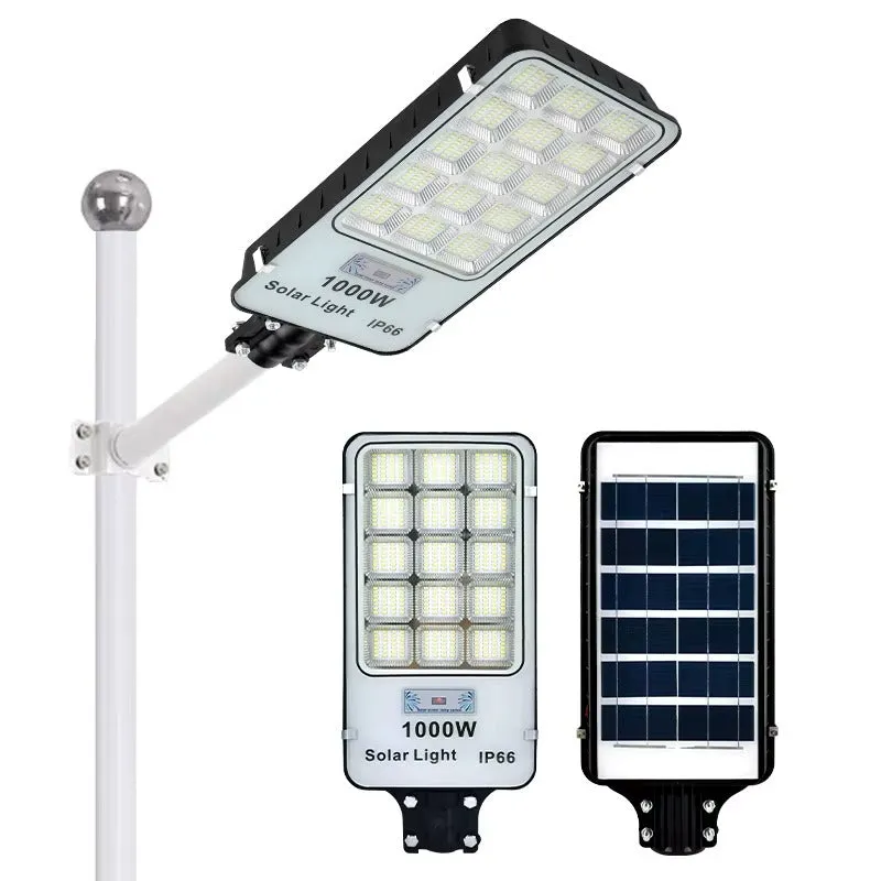 Solar LED Street Lamp 1000W IP66 - Powerful Outdoor Lighting KDM0780