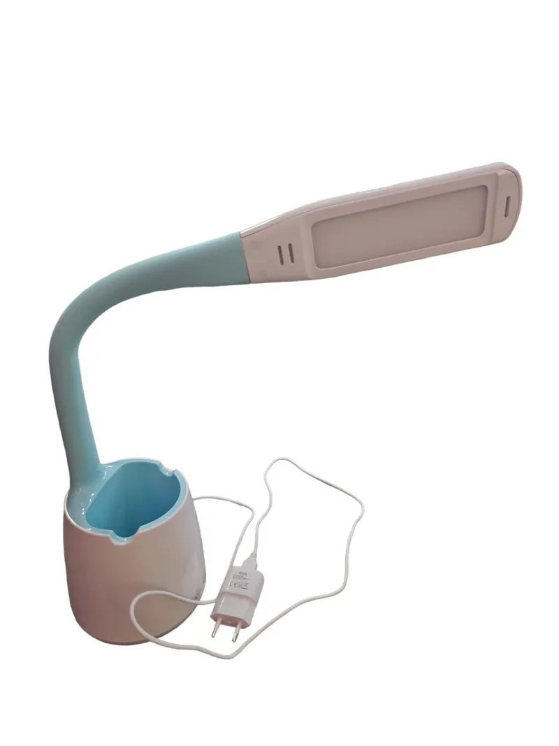 Desk lamp with organizer, white-blue KYS0106